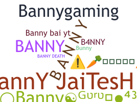 Smeknamn - Banny