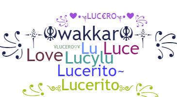 Smeknamn - Lucero