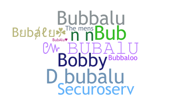 Smeknamn - Bubalu