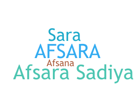 Smeknamn - Afsara