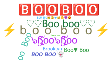 Smeknamn - Booboo