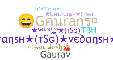 Smeknamn - Gauransh