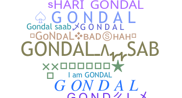 Smeknamn - Gondal