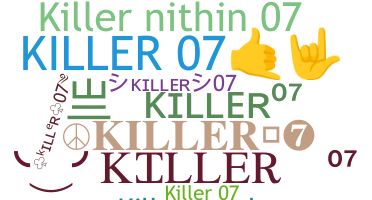 Smeknamn - Killer07