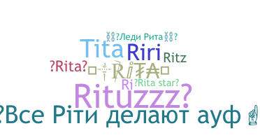 Smeknamn - Rita