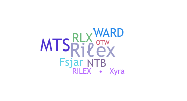 Smeknamn - Rilex