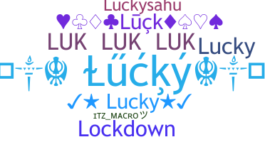 Smeknamn - Luck