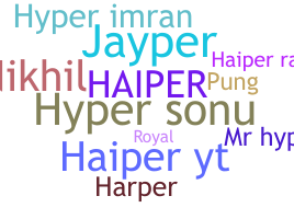 Smeknamn - Haiper