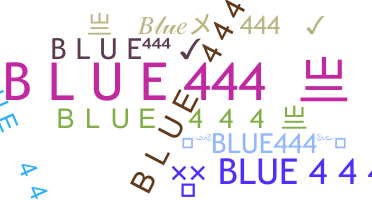 Smeknamn - BLUE444