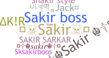 Smeknamn - Sakir