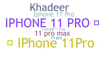Smeknamn - Iphone11pro