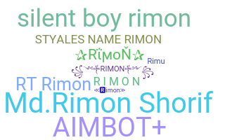 Smeknamn - Rimon