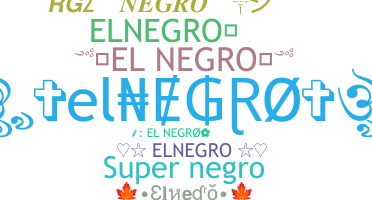 Smeknamn - ElNegro