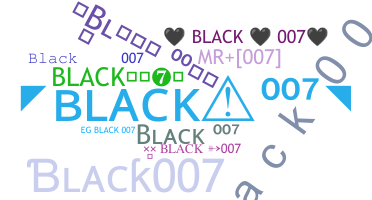 Smeknamn - Black007
