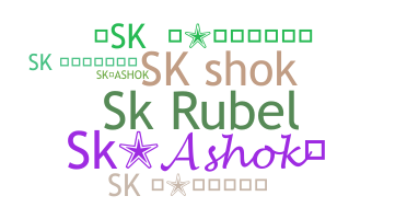 Smeknamn - SkAshok