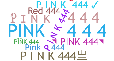 Smeknamn - PINK444