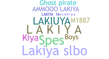 Smeknamn - Lakiya