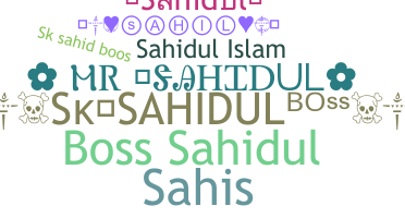 Smeknamn - Sahidul