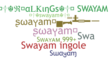Smeknamn - Swayam