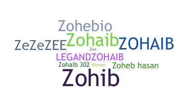 Smeknamn - Zoheb