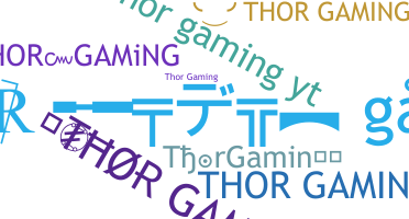 Smeknamn - ThorGaming