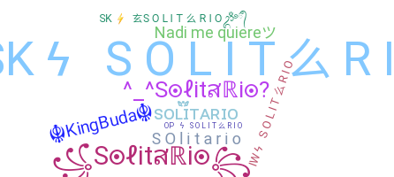 Smeknamn - Solitario