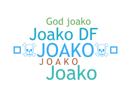 Smeknamn - joako