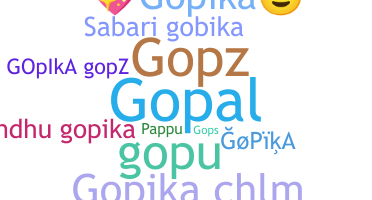 Smeknamn - Gopika
