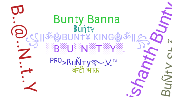 Smeknamn - Bunty