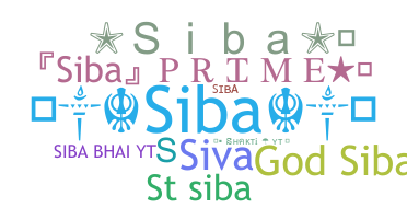 Smeknamn - Siba