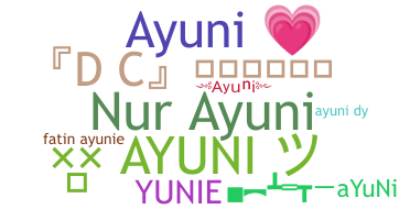 Smeknamn - Ayuni