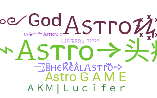 Smeknamn - Astro