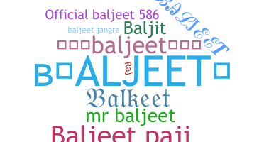 Smeknamn - Baljeet