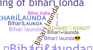 Smeknamn - Biharilaunda