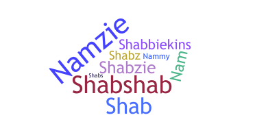 Smeknamn - Shabnam