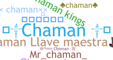 Smeknamn - Chaman