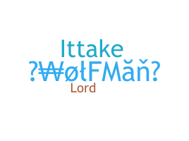 Smeknamn - Wolfman