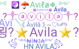 Smeknamn - Avila