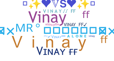 Smeknamn - Vinayff