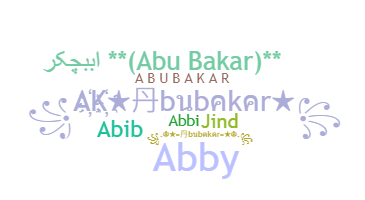 Smeknamn - Abubakar