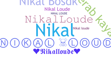 Smeknamn - Nikalloude