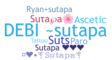 Smeknamn - Sutapa