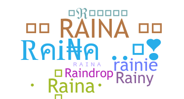 Smeknamn - Raina