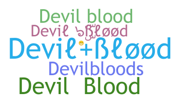 Smeknamn - devilblood