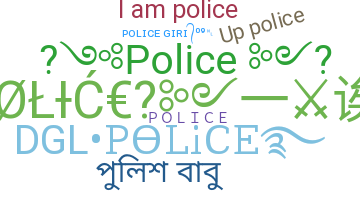 Smeknamn - Police