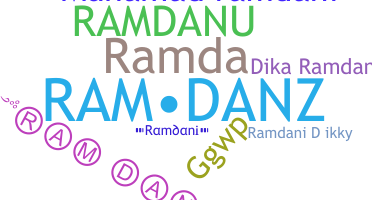 Smeknamn - Ramdani