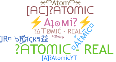 Smeknamn - atomic