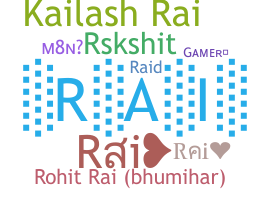Smeknamn - Rai