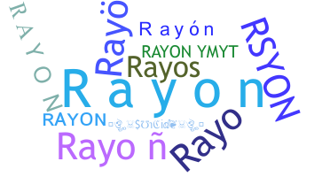 Smeknamn - Rayon