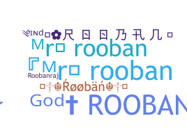 Smeknamn - Rooban